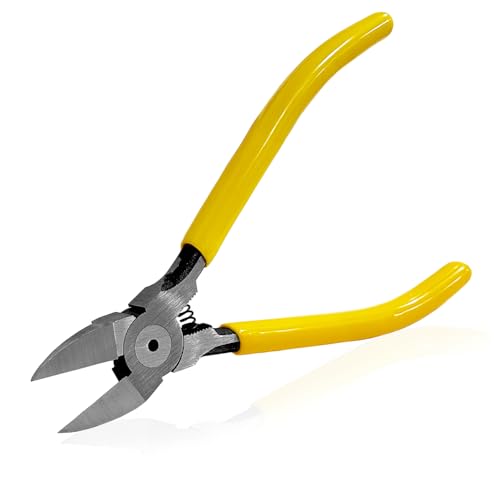 Image of Wire's Cutting Diagonals Cutting Pliers - Flushes Cutter's, Small Cutterr Snips,Flushes Pliers, Wire's Cutterr for Crafting, Jewelry Making, Soft Copper Wire, Floral. ect. (6 inch)