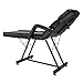 Tattoo Chair with Stool Message Bed Spa Salon Table Facial Chair for Client Esthetician Max Weight Capacity 330lbs Black