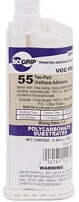 SCIGRIP IPS Weld-On #55 - Adhesivo líquido de poliuretano transparente para pegar plástico