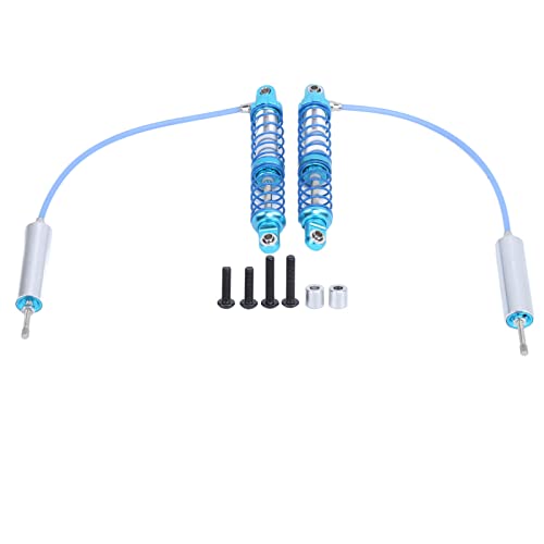 equlup RC-Stoßdämpfer, 2 Stück, RC-Car-Stoßdämpfer, Zinklegierung, interne Feder, Zubehör für 1/10 RC Remote Crawler Car (90mm)