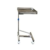 Salon Trolleys Medical Wagen Trolley Verstellbare Medizinische Geräte Rollwagen mit Rad, for Krankenhaus/Notaufnahme/Dental Clinic - 45x35x120cm (Color : Thicker)