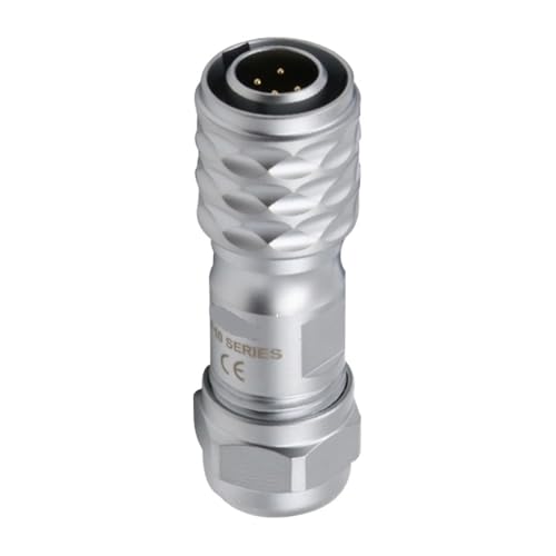 Conector de aviación metálico SF10 con tuerca trasera miniatura 1