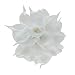 20pcs Calla Lily Bridal Wedding Bouquet head Latex Real Touch Flower Bouquets (Pure white)