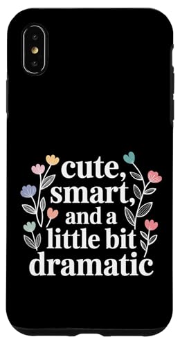 Cute Smart And A Little Bit Dramatic ���ӋC�ȃ{�[���h���[�h - �X�}�z�P�[�X iPhone XS Max �p