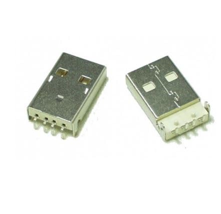 USB TYPE A MALE CONNECTOR STRAIGHT (PACK OF 2) : Amazon.in: Computers ...