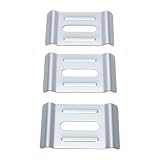 MENDUNER Niederhalter für Kabelkanäle aus Verzinktem Kohlenstoffstahl |1,2 Mm Dicke Stützscheiben für 4–6 Mm Drahtgeflecht-Kabelrinnenkörbe, Sicheres Kabelmanagement-Klemmen-Set