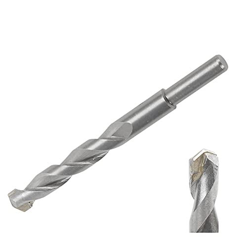 JCB Broca para mampostería de 14 x 150 mm, flautas de precisión, ángulo de punta de 135 grados, acero al carbono de durabilidad excepcional