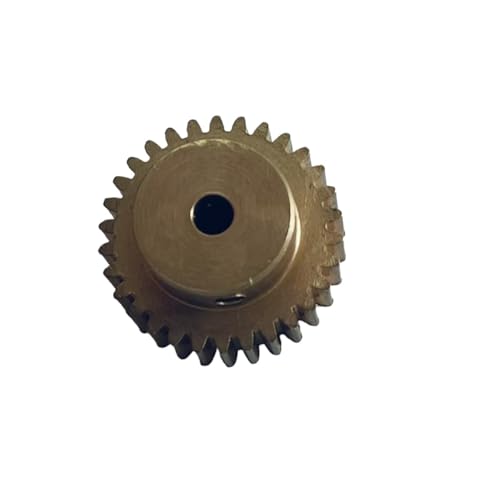 Cylindrical Drive 1pcs 0.7 Module 20T Brass Straight Teeth Gear with Step 0.7M 20 Teeth Cylindrical Gear 3mm 3.17mm 4mm 5mm 6mm Bore Rack Machinery(4MM BORE)