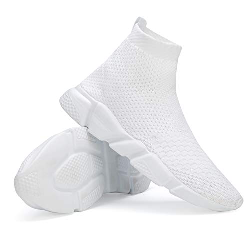 Image of Hetios Girls Sneakers Running Shoes High-Heeled Socks Shoes Boys Athletic Sneakers Kids Sock Shoes (Toddler /Little Kid /Big Kid)