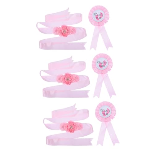 Ceintures badges corsages baby shower ifundom et accessoire photo maternité
