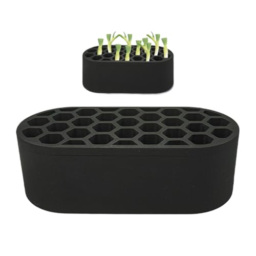 Bandeja de germinación – Bandejas de cultivo de plantas adecuadas | Práctico regenerador hidropónico de cultivo, bandeja de germinación de invernadero, iniciador de plantas, para el hogar, césped