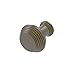 Allied Brass E-1 Designer Cabinet Knob, Antique Brass
