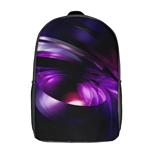 Sac à dos imprimé en 3D grand format 17 pouces pour sac d'école de voyage et loisirs extérieur