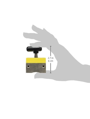 Magswitch Magsquare 165 Magnetic Welding Square Base Clamp Holder For Welding Kit, Tools, Supplies And Accessories, Magnet Switch With On/Off Capabilities, 150 Lb Holding Force, Black #TOP4