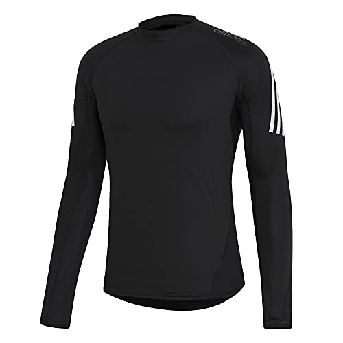 Haut adidas Ask SPR Ls 3s respirant avec bandes graphiques manches longues