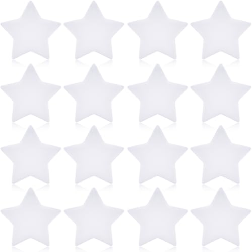 Image of Boao 16 Pieces Oil Absorbing Sponge for Hot Tub Swimming Pool and Spa (Star,White)