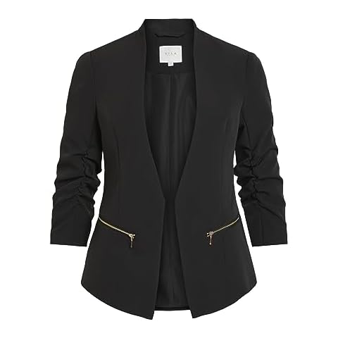 Blazer VILA 3/4 Noir Cover