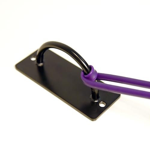 Image of Lifeline Jungle Gym Fitness Suspension Systems and Resistance Training Metal Mounts , Black