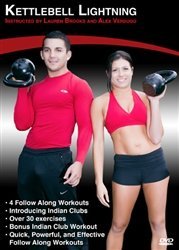 Kettlebell Lightning with Lauren Brooks DVD - On the Edge Fitness - Region 0 worldwide by Lauren Brooks