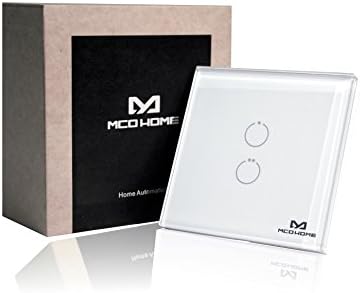 MCO Home White MH-S412 Touch Panel Switch, 230 V, one Size