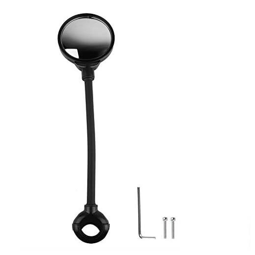VGEBY Fahrradrückspiegel, Fahrradlenker Rückspiegel Rückspiegel mit Schrauben, Schraubenschlüssel für Rennrad-Mountainbikes