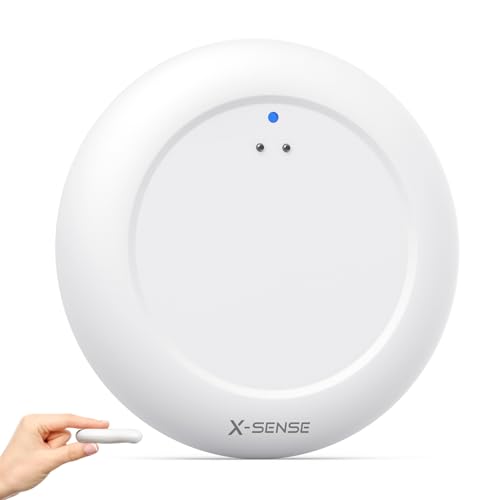 X-Sense Wi-Fi Water Leak Detector (SBS50 Base Station Required), 1 SWS0A Water Sensor 1 Sensors (0 dB) (Base Station not included)