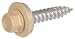 Hillman 35286 Self-Piercing Sheeters Screw Tan 40 Count (Pack of 1)
