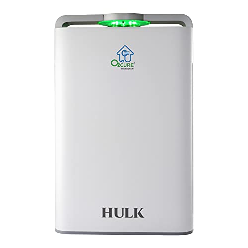 O2Cure Hulk Air Purifier for Bedroom with HEPA Filter & Humidifier | 7 Stages of Air Purification Eliminates 99.99% of Pollutants | Air Purifiers for Living Room, Home use | 1 Year Warranty