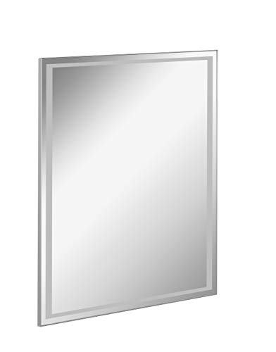 FACKELMANN LED Spiegel FRAMELIGHT 60 / Wandspiegel mit umlaufender LED-Beleuchtung/Maße (B x H x T): ca. 60 x 70 x 3 cm/Lichtfarbe: Kaltweiß/Leistung: 13,2 Watt/austauschbare LED-Beleuchtung FACKELMANN LED Spiegel FRAMELIGHT 60 / Wandspiegel mit umlaufender LED-Beleuchtung/Maße (B x H x T): ca. 60 x 70 x 3 cm/Lichtfarbe: Kaltweiß/Leistung: 13,2 Watt/austauschbare LED-Beleuchtung