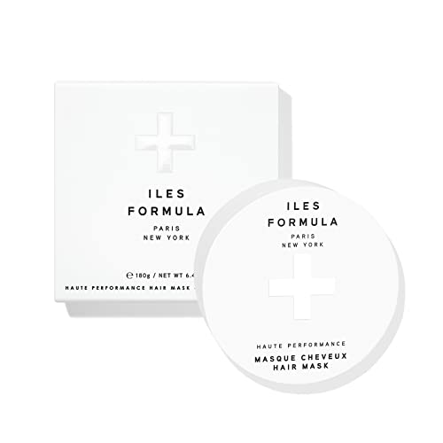 Iles Formula Haute Performance Hair Mask: Strengthen and Nourish All Hair Types for Healthy Hair and Scalp, 6.4 Oz