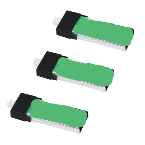 Batterie Drone F100 3D FPV 3.8V 350mAh 1S lot de 3 pièces avec prise PH2.0