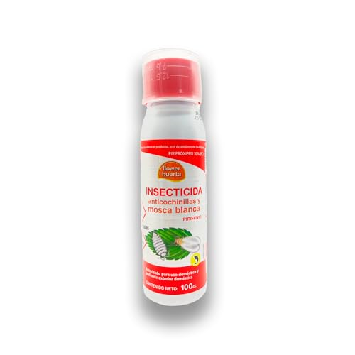 Insecticida contra Cochinillas y Mosca Blanca Pirifen MUY EFECTIVO | Acción Sistémica de Larga Duración de Uso en todo tipo de cultivos y plantas | Nexum Market (100 ml)