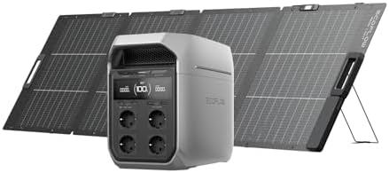 Générateur solaire EF EcoFlow DELTA 3 Plus avec panneau solaire b...
