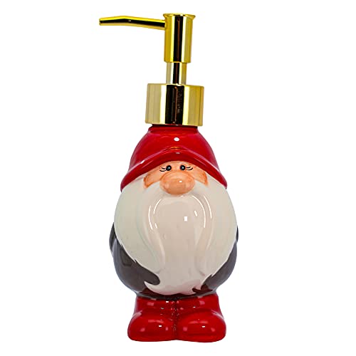 Porta Sabonete Porta Álcool Em Gel Noel 17,7Cm Vermelho Enfeite de Natal - M60-2121- Yangzi