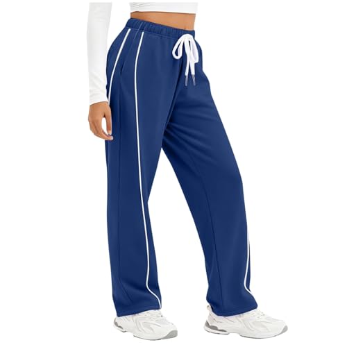 Pantalon de survêtement large pour femme actif du sport au bureau