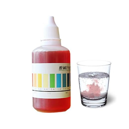 50ml PH Test Indicator Agent | 50ml Drinking Water Testing Solution,PH Test Drop,Swimming Pool Analysis Reagent, Ideal For Qualities Testing
