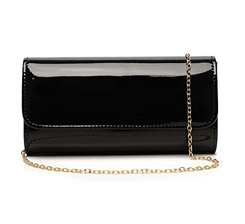Image of Women Patent Leather Wallets Fashion Clutch Purses Evening Bag Many colors Handbag