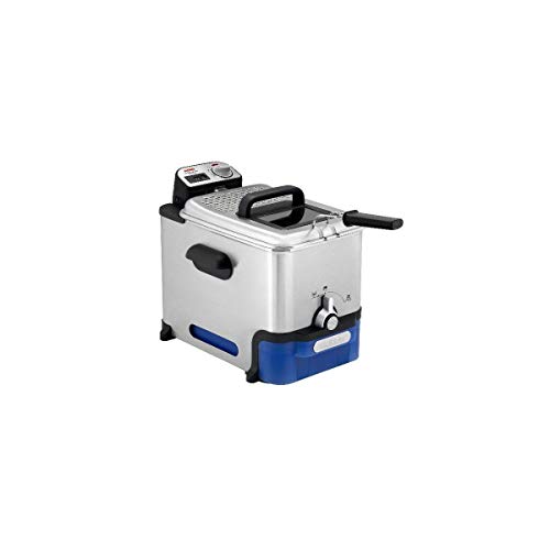 SEB Oleoclean Pro Singolo Indipendente 3.5L 2300W Nero, Blu, Acciaio inossidabile