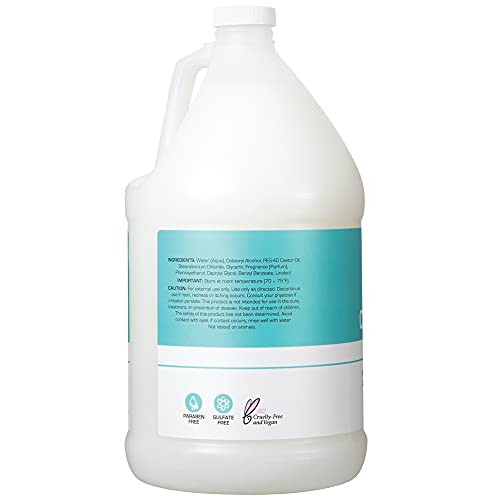 Ginger Lily Farms Club & Fitness Moisturizing Conditioner For Dry Hair, 100% Vegan & Cruelty-Free, Ocean Breeze Scent, 1 Gallon (128 Fl Oz) Refill #TOP2