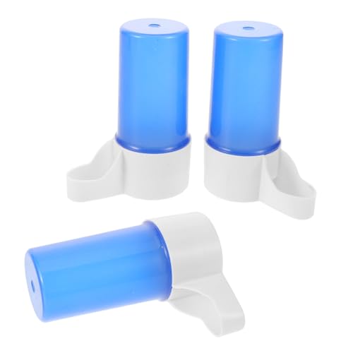 Generic 3個セット 水飲み器 と 餌皿 ? 小動物ケージ用 給水給餌具 耐久設計で清潔管理が簡単