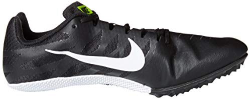 Nike Unisex Zoom Rival S 9 Track Spike (Black/White, Numeric_12_Point_5) #TOP5
