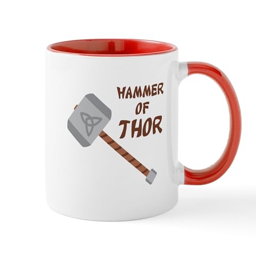Taza de cerámica 11 oz CafePress Hammer Of Thor miniatura 1