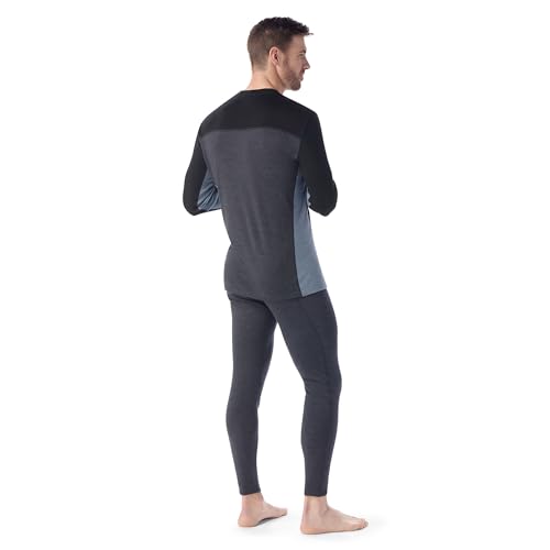 Smartwool Men's Classic Thermal Merino Base Layer Colorblock Crew2