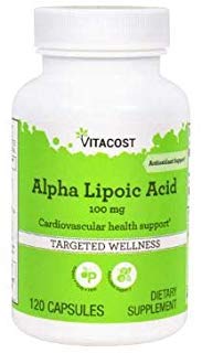 Vitacost Alpha Lipoic Acid - 100 mg - 120 Capsules