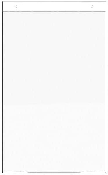 deflect-o 68001 Classic Image Single-Sided Wall Sign Holder, Plastic, 11 x 17 Inches, Clear