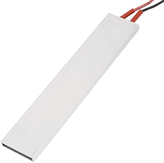 Air Heater 150 * 28.5mm / 5.9 * 1.1in,Aluminum Housing PTC Heating Element Plate Thermostatic Heater (12V 220)