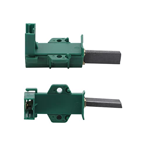 Konuooer Motorkohlen Kohlebürsten Set für waschmaschine Beko Blomberg 371202405 371202407 L24MF7 Candy Hoover 49028930 Smeg 691913573 Lamona grün Kohlebürsten für WMB WMD WTV usw