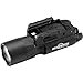 Lumintrail Sure Fire X300 Ultra (X300U-B) High Output 1000 Lumen LED Weapon Light (Black) with 12 Extra 123A Batteries and 3 Battery Cases - Picatinny and Universal Rail Compatible