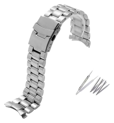 Bracelet de montre acier inoxydable pour hommes idéal pour le bureau et les sorties