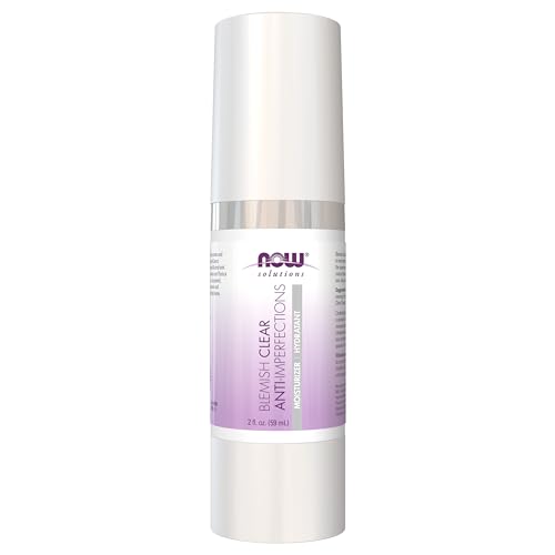 NOW Solutions, Blemish Clear Moisturizer, Improves Appearance With Skin Texture and Tone With Light-Weight Hydration, 2-Ounce